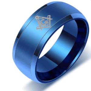 Elegant Masonic Band Blue