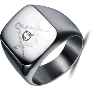 Masonic Ring Silver